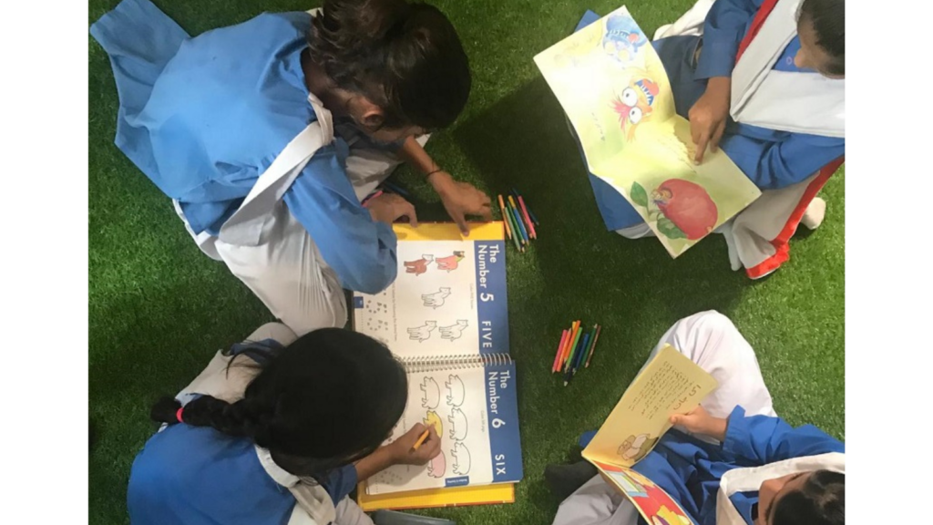 AZF has recently established a cozy corner filled with an eclectic collection of books.